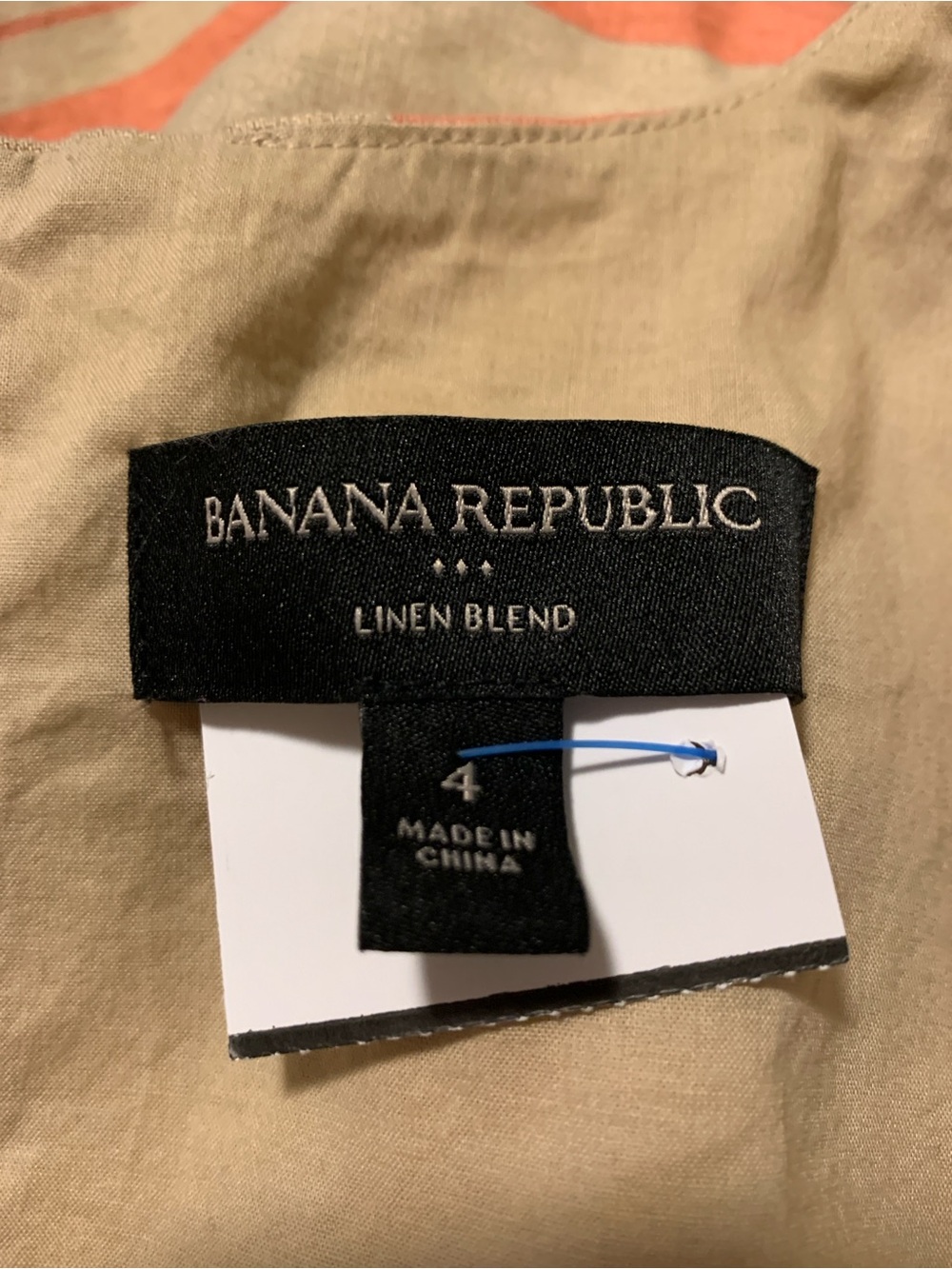 Banana Republic Linen-Blend Cut-Out Midi Dress (Size 4) - Picture 3 of 6